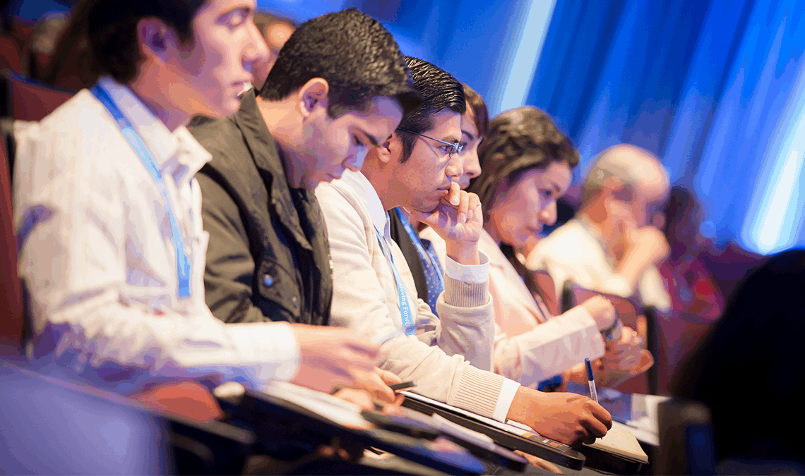 GPS students in lecture